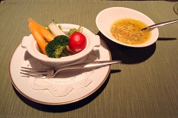 道産春野菜のサラダ