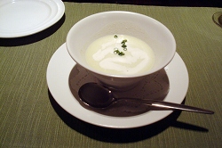 空豆のポタージュ